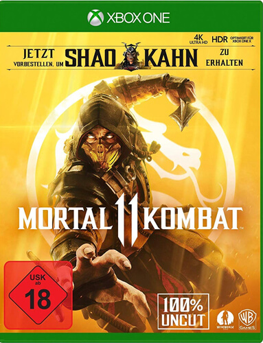 Mortal Kombat 11 box art for Xbox One